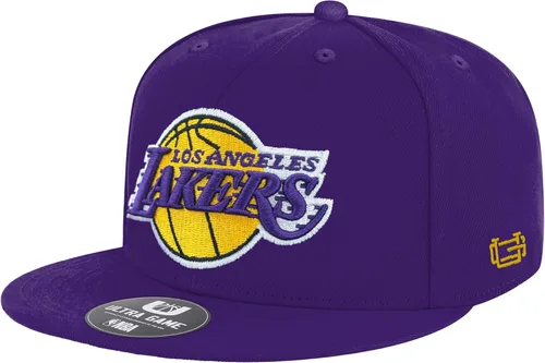 Vista 23 de Ultra Game Gorra de béisbol negra Ultimate oficial de sarga con broche a presión de la NBA para hombres
