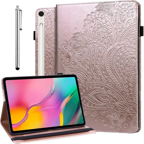 Vista 9 de ALILANG Funda para Samsung Galaxy Tab S10 Lite/S10 FE/S9 FE 10.9 pulgadas/Tab S9 11 pulgadas con lápiz capacitivo, múltiples ángulos de visión