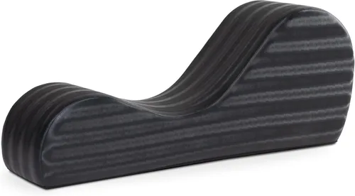 Vista 33 de Avana Elegante tumbona para yoga, para estiramiento, relajación, berenjena.