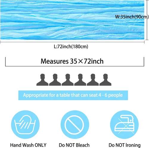 Vista 2 de Pack de 12 caminos de mesa de estopilla de 35x72 pulgadas, bohemio, de gasa, rústico, tela de queso, camino de mesa largo romántico para boda