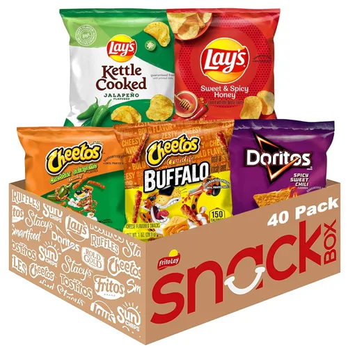 Vista 7 de Frito-Lay Chips y Jack Link's Meats Snack Mix Paquete variado (paquete de 30)