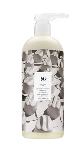 R+Co DALLAS Biotin Thickening Shampoo – Retail Liter Volumizing & Strengthening Shampoo for Fuller, Stronger Hair, All Hair Types