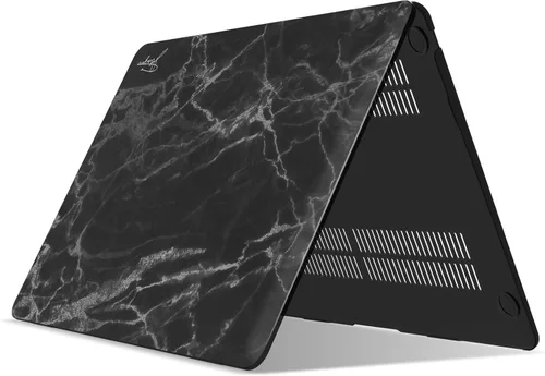 Vista 7 de IBENZER MAD-T13BKMB - Funda compatible con MacBook Air de 13 pulgadas 2022 2021 2020 M1 A2337 A2179 A1932, carcasa rígida de plástico para Mac Air