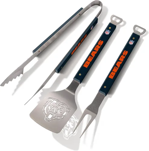 Vista 33 de YouTheFan NFL Spirit Series - Juego de barbacoa de 3 piezas