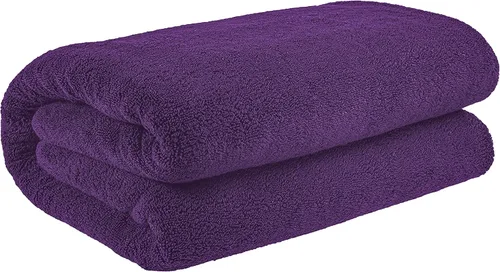 Vista 519 de Cotton Paradise 100% Cotton Turkish Washcloth Set for Bathroom, 4 Piece Soft Absorbent Small Hand Face Towels Wash Rags, Lilac