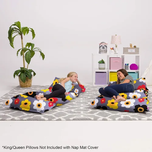 Vista 4 de Funda de almohada para el suelo para niños - Fundas premium para almohadas y cojines