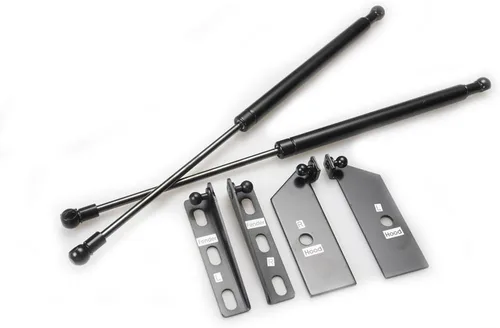Vista 8 de Autobahn88 Kit de soporte de elevación de capó (mejorado), compatible con Nissan Teana 2009-2010 (fibra de carbono negra)