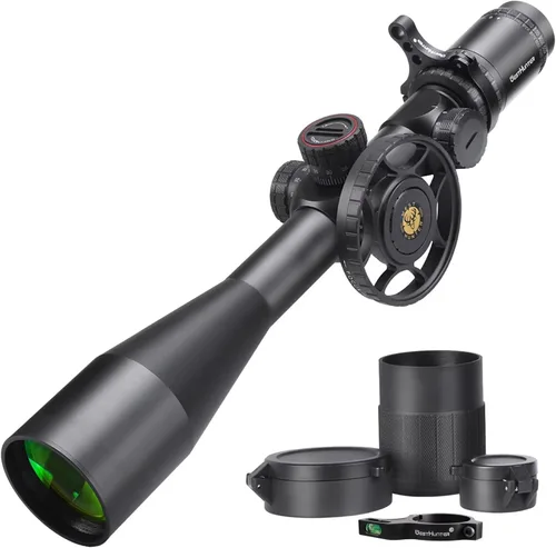 WestHunter Optics WHI Series Hunting Scope, 30 mm Tube First Focal Plane Red Green Illuminated Etched Glass Reticle Tactical 110 MIL Shooting Scopes