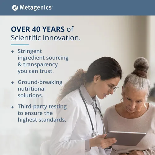 Vista 5 de Metagenics UltraFlora Probiótico Completo para Mujer - Fórmula multibeneficio 5 en 1 estable para la salud digestiva, inmune, vaginal, urogenital