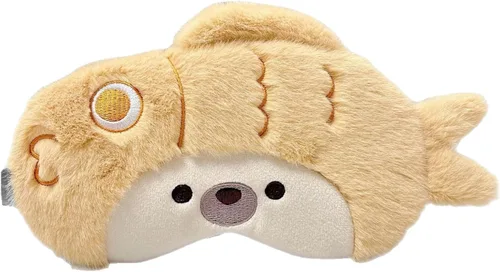 Vista 10 de PERFECTSIGHT Lindas mascarillas para dormir (pez azul)