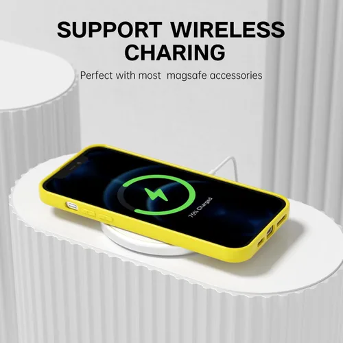 Vista 435 de Svanove para iPhone 7 Plus/ 8 Plus, funda de silicona, de goma suave brillante y gel de jey lindo, funda protectora de plástico simple y lisa