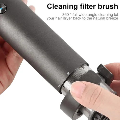 Vista 5 de Accesorio de cepillo de limpieza para Dyson HS01 Airwrap Styler HS05 Accesorios Parte NO.969760-01, herramienta de limpieza fácil para Dyson Airwrap