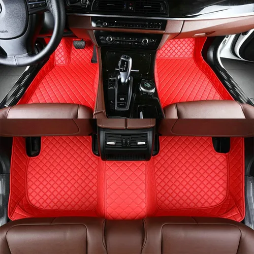 Vista 10 de alfombras de coche personalizadas para Mercedes-Benz A/B/C/E/S/ML/GL/GLA/GLC Clase W169 W203 GLE GLK GLS SL SLC SLK, antideslizantes, impermeables