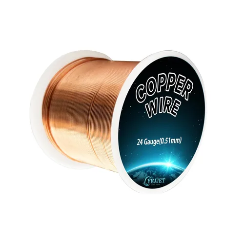 Vista 11 de 99.9% alambre de cobre macizo calibre 10, carrete de 1 libra y 30 pies, alambre de cobre suave para joyería