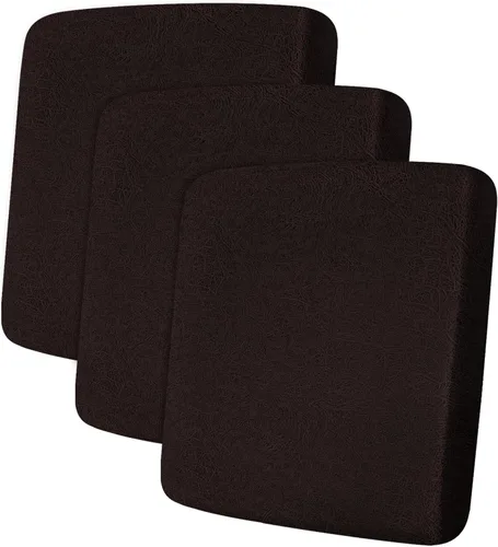 Vista 131 de ANARACHON Fundas de cojín de sofá con aspecto de cuero, juego de fundas de asiento de sofá, protector de muebles para sillón seccional, sofá biplaza