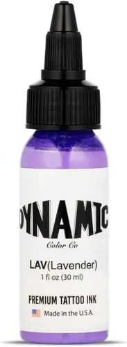 Vista 6 de Dynamic - Tinta de tatuaje, varios tamaños y colores, 1 Ounce, Azul