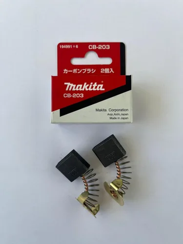 Vista 4 de Cepillo de carbón japonés Juego de 2 cepillos CB204 CB203 CB202 191953-5 191957-7 encaja makita