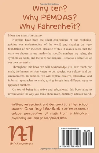 Vista 2 de Counting Like Sloths Recognizing the humanity in math