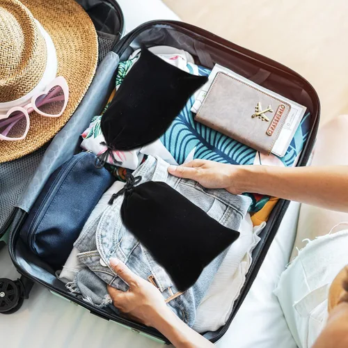 Vista 4 de Junkin 18 bolsas de almacenamiento de juguetes para adultos, bolsa con cordón, organizador de juguetes ajustable, bolsas de regalo, bolsa plegable