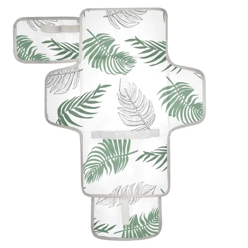 Vista 10 de Colorful Ghosts & Moons Portable Changing Pad, Baby Changing Pad, Waterproof Diaper Changing Travel Bag for Boys and Girls