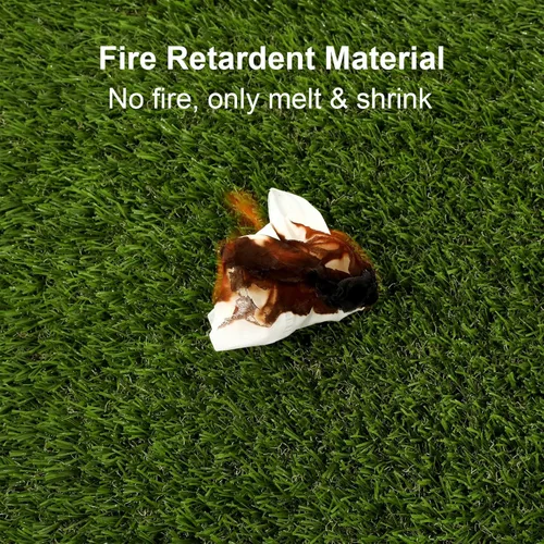 Vista 8 de SHACOS Almohadilla de césped artificial para perros de 20 x 25 pulgadas, almohadillas de entrenamiento para orinar para cachorros, tapete