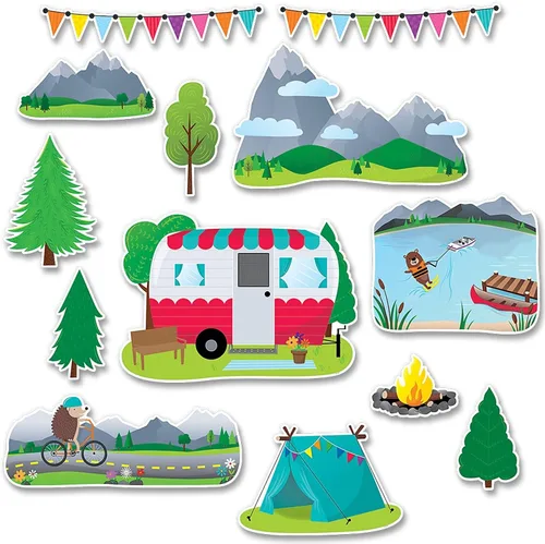 Vista 22 de Creative Teaching Press Tablero de anuncios 3D POP! Picket Fence (10173)