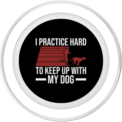 Vista 2 de Dog Agility Design For Dog Owner And Dog Trainer PopSockets MagSafe PopGrip for iPhone