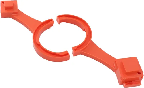 TOPINCN 1 Set Rv Sewer Fitting Wrench 3In Coupling Spanner 4In Hose Caps for Universal Activation Hose Watering Orange Parts Connectors