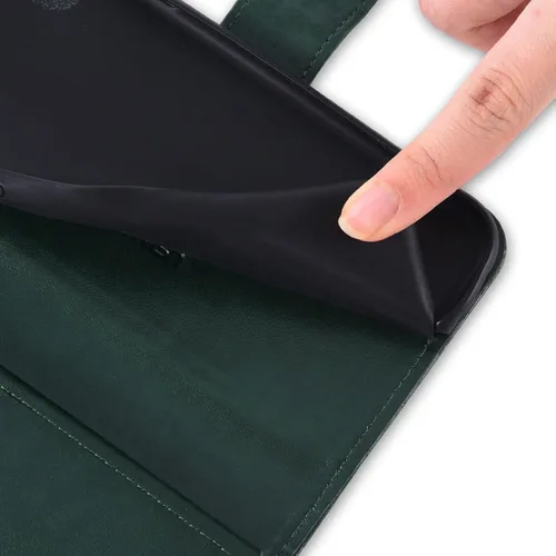Vista 8 de Asuwish Funda de teléfono para Samsung Galaxy S10 con protector de pantalla de vidrio templado y tarjetero de cuero con diseño de flores, ranura