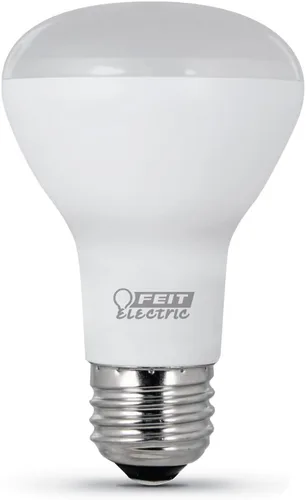 Vista 3 de Feit Electric Bombilla LED R20 mediana E26, equivalente a 45 W, vida útil de 10 años, 450 lúmenes, blanco suave de 2700 K, regulable, paquete de 2