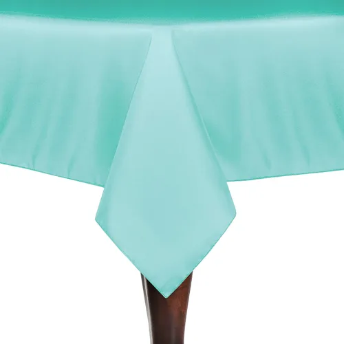 Vista 7 de Ultimate Textile Mantel rectangular de lino de poliéster de 60 x 90 pulgadas, color lila y morado claro