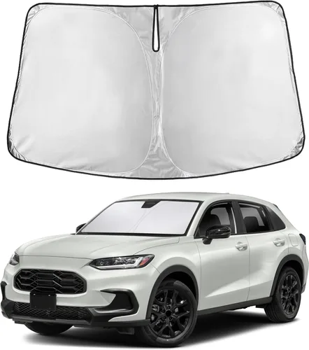Vista 236 de EcoNour - Parasol plegable para parabrisas de Toyota Tacoma 2016-2025 2026, accesorios para camioneta de 2 puertas y 4 puertas, protector de visera