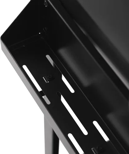Vista 9 de Royal Gourmet CC1830T - Parrilla de carbón de barril de 30 pulgadas con rejilla de calentamiento y cesta de almacenamiento frontal, parrilla
