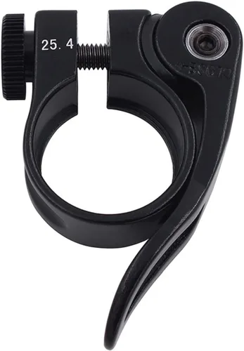 Vista 5 de Abrazadera de poste de asiento de bicicleta, clip de tubo de asiento de aleación de aluminio de 0.99 pulgadas, se adapta a 0.874 in, collar de tija