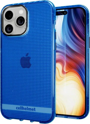 cellhelmet Altitude X Series - Funda para iPhone 13 Pro Max, como se ve en Shark Tank, en paquete al por menor, color azul