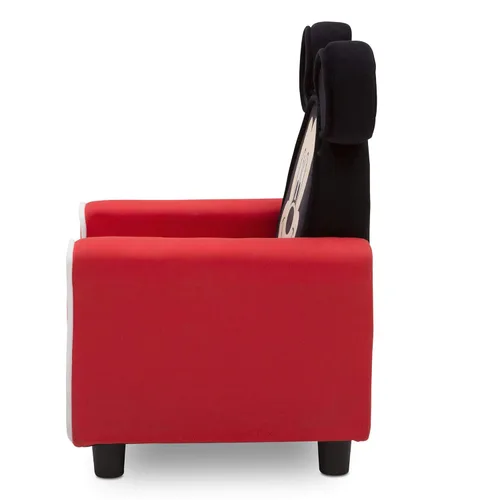 Vista 7 de Delta Children - Silla tapizada con personaje para niños, Mickey Mouse de Disney, madera