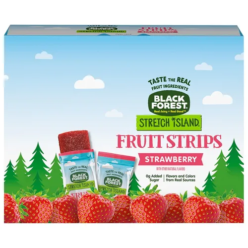 Vista 12 de Black Forest Stretch Island - Tiras de frutas, sabor a uva, tiras de 0.5 onzas (paquete de 30)