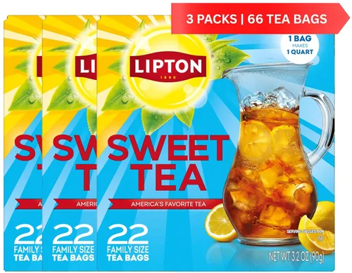 Vista 12 de Lipton Cold Brew Family - Bolsas de té helado, té negro, 22 unidades (paquete de 2)