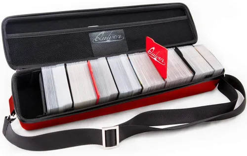 Vista 11 de Quiver Time Funda Negra para Cartas de Quiver - Estuche para Baraja de TCG, Bolsa para Cartas de Juego