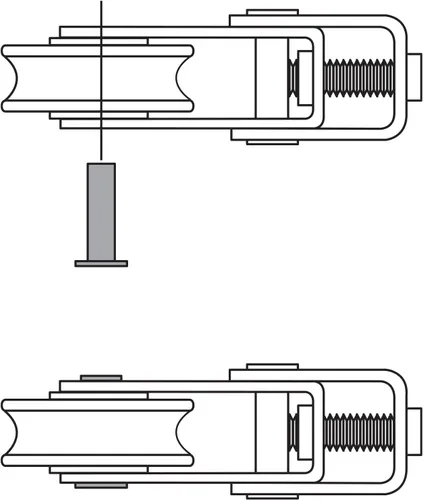 Vista 7 de Prime-Line D 1797 - Kit de rodillos para patio de 1-1/2 pulgadas (paquete de 2)