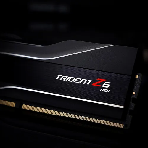 Vista 6 de G.SKILL Trident Z5 Neo Series DDR5 RAM (AMD Expo) 32 GB (2 x 16 GB) 6000MT/s CL30-38-38-96 1.35V Memoria de computadora de escritorio U-DIMM - Negro