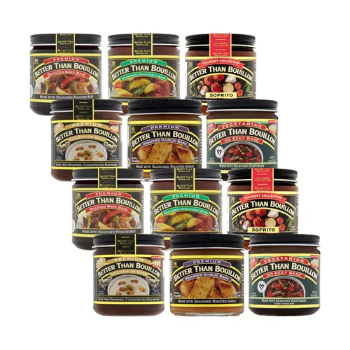 Vista 19 de Better Than Bouillon Base de langosta premium, hecha de langosta y especias seleccionadas, hace 9.5 cuartos de galón de caldo 38 porciones, 8 onzas