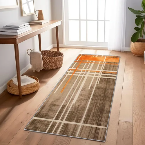 Vista 10 de Hallway Washable Runner Rug - 2'x5' Kitchen Rugs Entryway Rug Runner Industrial Style Wood Panels Texture Soft Floor Mat Non Slip Indoor Farmhouse