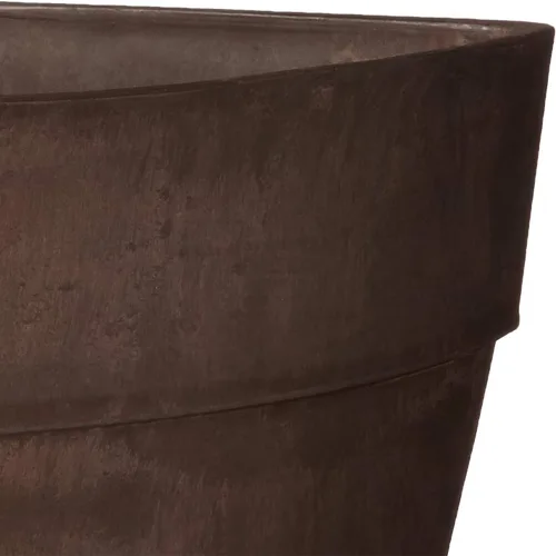 Vista 4 de Arcadia Garden Products PSW Pot Collection - Maceta triangular de esquina para plantas y jardines de interior y exterior, 13.5 x 17.5 pulgadas