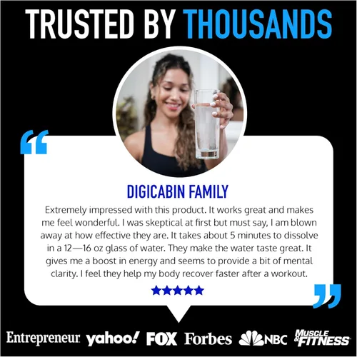 Vista 4 de DRINK HRW Tabletas de agua de hidrógeno molecular de rejuvenecimiento: 12 ppm H2, patentado, fabricado en EE. UU., Suplemento de hidrógeno