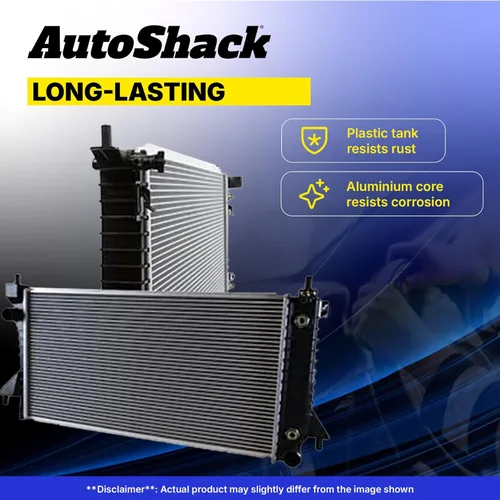 Vista 5 de Radiador AutoShack de 23.63" (600.2 mm) de núcleo de repuesto para Nissan Cube 2009-2014, Nissan Versa 2007-2011, 1 pieza