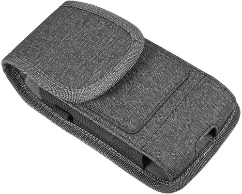 Vista 6 de Funda vertical para cinturón de teléfono celular compatible con BLU G53 G63 G73 G93 F92e G72 Max, G52L, S91 Pro, Studio X5 Max, S91 C7X F91 G91 Max