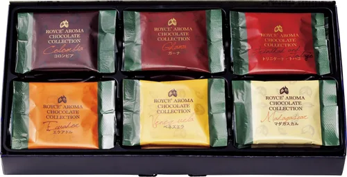 Vista 4 de ROYCE' Aroma Chocolate Collection - Surtido de chocolates con leche, ideal para hornear y postres, sin conservantes artificiales, de Hokkaido Japón