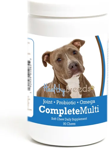 Vista 335 de Healthy Breeds Cavalier King Charles Spaniel - Multivitamínico todo en uno, completo con probióticos, glucosamina, condroitina y omegas, 60