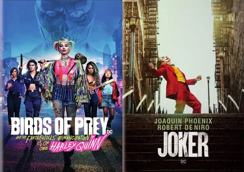 Mafia Princess Twisted Tales of the Joker + Birds of Prey & Fabulous Emancipation of Harley Quinn DC 2 pack